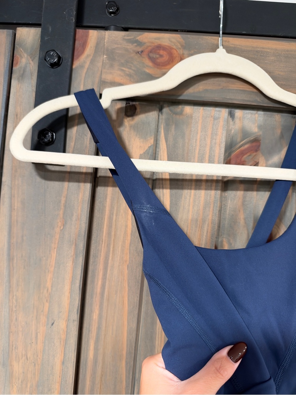 FREE PEOPLE Righteous Runsie in Navy XS - Picture 5 of 5
